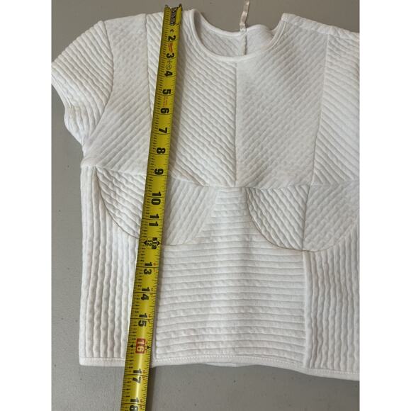 Are You Am I Keke Corset Top 2XS Avant Garde Futuristic Minimal Sculpted Capsule - Picture 11 of 13